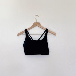 Lulu Lemon Black Strappy Bra